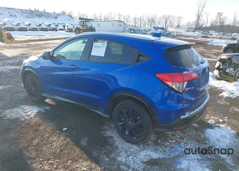 2021 Honda Hr-V Awd Sport from USA, damaged, VIN 3CZRU6H11MM717077